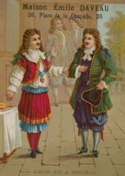 Ludwig XIV. von Frankreich und Molière